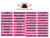 A brief selection of pink and black slogans