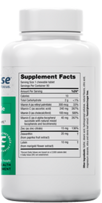 The formula for EyePromise Vizual Edge Chewable was crafted to deliver the best results without compromising on texture or flavor. The formula for EyePromise Vizual Edge Chewable was crafted to deliver the best results without compromising on texture or flavor.