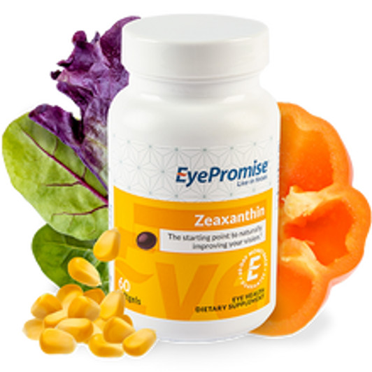 The zeaxanthin used in EyePromise Zeaxanthin is naturally sourced from paprika peppers.