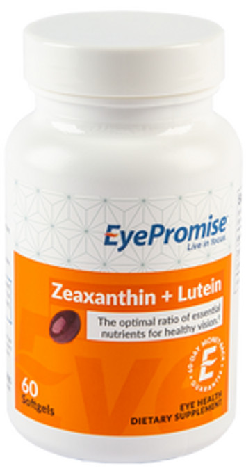 EyePromise Zeaxanthin + Lutein is an eye health nutraceutical that delivers the two antioxidants essential for healthy, lasting vision.