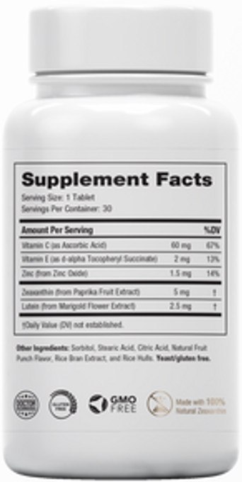 The EyePromise Screen Shield Teen formula was kept simple and easily recognizable, so parents can feel more comfortable giving it to their children.