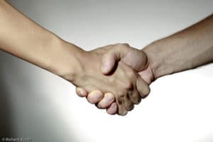 Working together with a local business can help increase both organizations' social media followers.