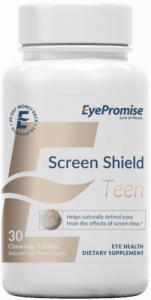 EyePromise Screen Shield Teen naturally defends children's eyes from the effects of screen time.