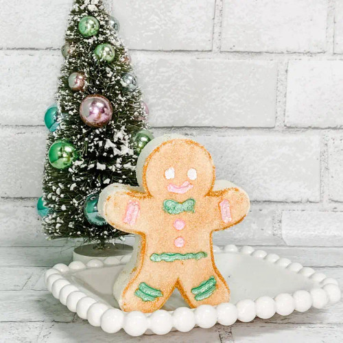 Mr. Gingerbread Man Bath Bomb