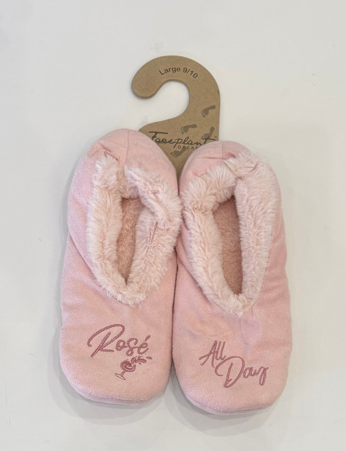 Rose All Day Slipper Footsies