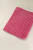 Travel Plush Bubble Checker Cosmetic Bag