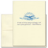 Quotation Card Trying to Be Happy: Wharton Cover shows vintage illustration of a dove in front of a sun with a quote from Edith Wharton that reads If only we'd stop trying to be happy, we'd have a pretty good time.