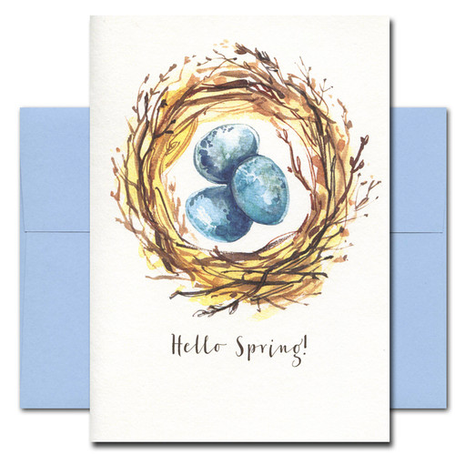 Springtime Nest card
