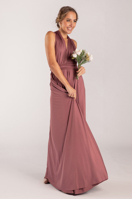 Classic Multiway Infinity Dress in Rustic Orange