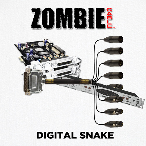 ZOMBIE Cable 8 Channel Digital Snake Details at ZenProAudio.com