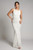 Tahlia One Shoulder Sequins Drape Formal Dress in Rose Gold