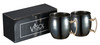 Visol Kremlin Gun Metal Finish Set of 2 Moscow Mule Mugs with Engraving - VAC374SET