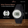Visol Wine Thermo Watch for Wine Temperature Display - VAC382