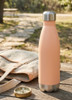 Visol Marina Double Wall 16 oz Water Bottle - Pastel Orange - VAC393PO