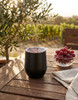 Visol Vino Black Matte Wine Double Wall Insulated Coffee / Wine Mug - VAC411BK