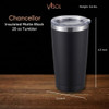 Visol Chancellor Insulated Matte Black 20 oz Tumbler - VAC419BK
