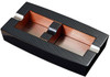 Visol Normandy Carbon Fiber Elongated Ashtray With Adjustable Cigar Rest - VASH724
