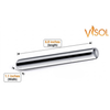 Visol  Sigma Stainless Steel Cigar Holder - VCASE1003