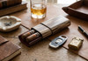 Visol Sawyer Zebrawood Cigar Case - 3 Cigars - VCASE740