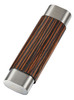 Visol Ryland Ebony Wood & Stainless Steel Cigar Case - VCASE792