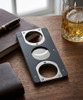 Visol Magellan Gun Matte Polished Chrome Guillotine Cigar Cutter - VCUT-12
