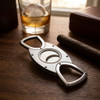 Visol Leon High Polish Satin Large Guillotine Cigar Cutter - VCUT16