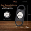 Visol Rand Double Guillotine Cigar Cutter - VCUT403