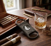 Visol Caspian Gunmetal Wedge Cigar Cutter - VCUT416GM