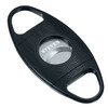 Visol Ripple Wave Matte Black Cigar Cutter - VCUT421