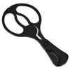 Visol Archibald Matte Black Stainless Steel Cigar Scissors - VCUT722