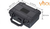 Visol Rider Hard Plastic Travel Cigar Humidor - 15 Cigars - VHUD729