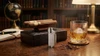 Visol PortofiNo Satin Chrome Wind-Resistant Torch Flame Lighter - VLR300801