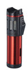 Visol Artemis Triple Flame Torch Lighter - Red - VLR402501