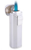 Visol Trio Satin Finish Triple Flame Torch Flame Lighter with Built-In Cigar Punch - VLR500101