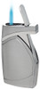 Visol Shark Brushed Chrome Single Torch Flame Cigar Lighter - VLR500402