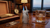 Visol Shark Brushed Chrome Single Torch Flame Cigar Lighter - VLR500402