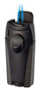 Visol Meru Dual Torch Cigar Lighter - Black - VLR405101-Meru-BK