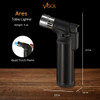 Visol Ares Quad Flame Torch Lighter - Black Matte - VLR402403