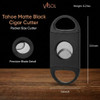 Tahoe Retail Prepack - 24 Black Cigar Cutters - VCUT414BK-DISPLAY