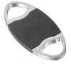Visol Perfecto Gunmetal and Stainless Steel Double Guillotine Cigar Cutter - VCUT714GM
