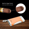 Visol DuoMatt Salmon Double Flame Cigar Lighter - VLR3017007