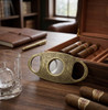 Visol Wild West Antique Gold Cigar Cutter - VCUT419AG