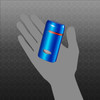 Visol Panda Triple Flame Cigar Lighter - Blue - VLR407103-Panda-BU