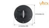 Visol V Sphere Black Cigar Cutter - VCUT20201