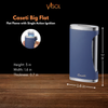 Caseti BigFlat Navy Blue Cigar Lighter - CAL567BL