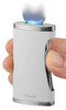 Caseti BigFlat White Cigar Lighter - CAL567WH