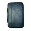 Visol Peter James Leather Navy Blue Travel Cigar Case - VPJ001