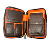 Visol Peter James Leather Brown Travel Cigar Case - VPJ004