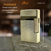 Visol Hubbard Barley Soft Flame and Torch Flame Flint Lighter - Gold - VLR4-Hubbard-BY-GD