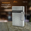 Visol Hubbard Barley Soft Flame and Torch Flame Flint Lighter - Chrome - VLR4-Hubbard-BY-CH